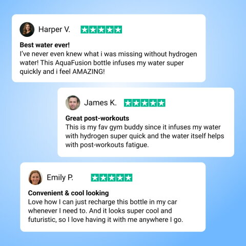 Hydrohealth Hydrogen Water Bottle image