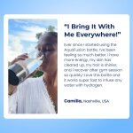 Hydrohealth Hydrogen Water Bottle image